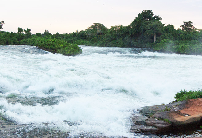 Source of the Nile in Jinja, Uganda