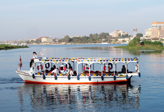 Boat Cruise at the Source of the Nile