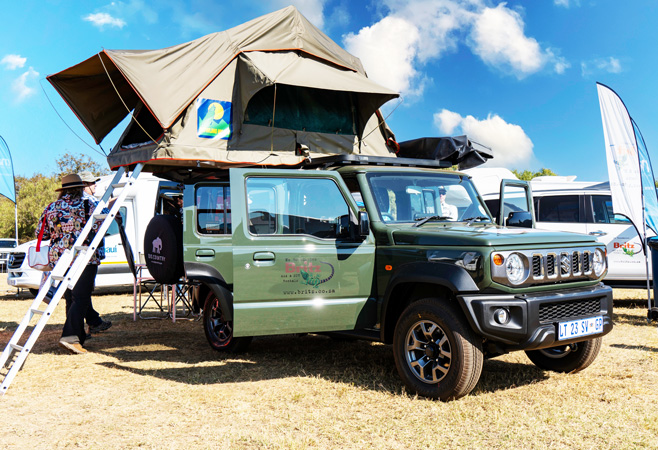 Rooftop Tent Camping in Uganda National Park