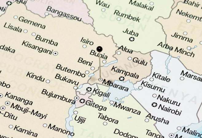 Mbarara City, Uganda Map