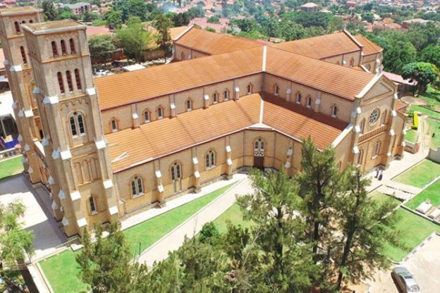 Rubaga Cathedral during mass