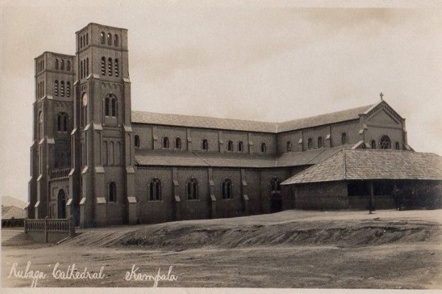 Rubaga Cathedral in its early years