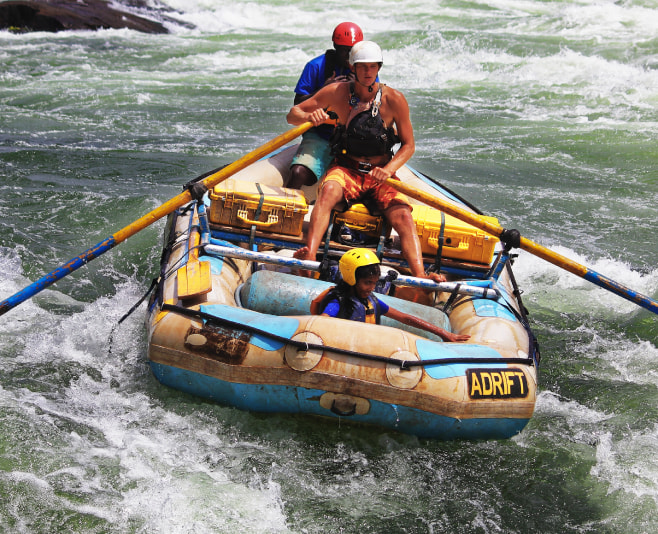 White Water Rafting in Jinja, Uganda