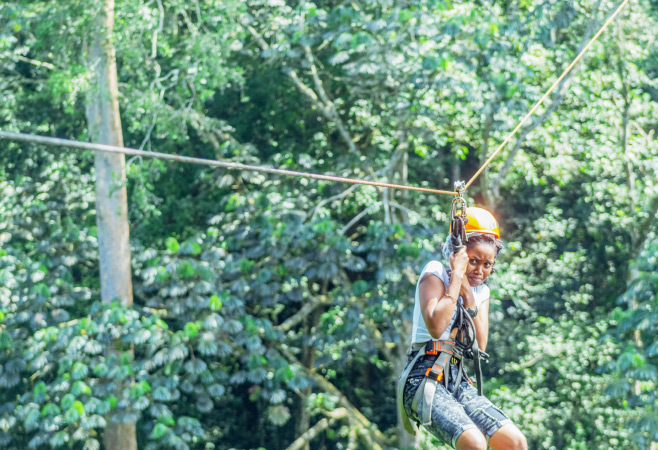 Ziplining in Kampala brings the wild to the city